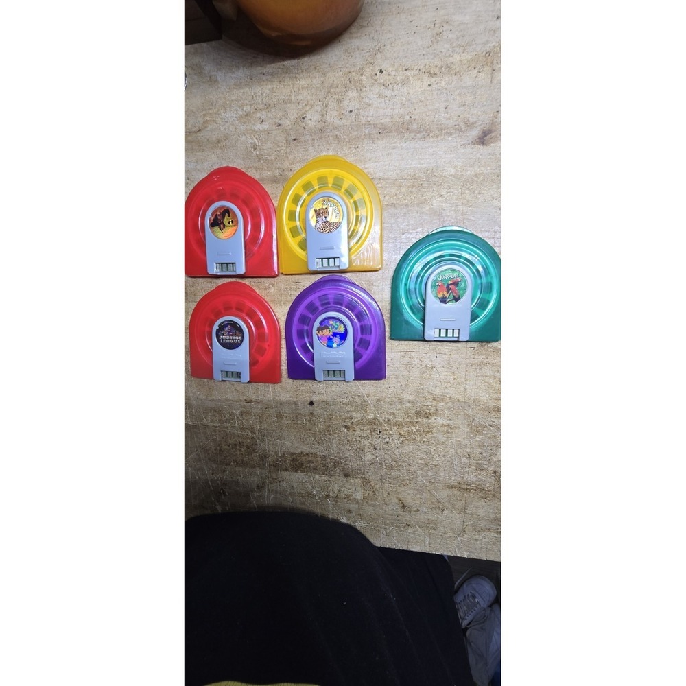Set of 5 Fisher-Price View-Master Super Sounds Reel Packs Vintage